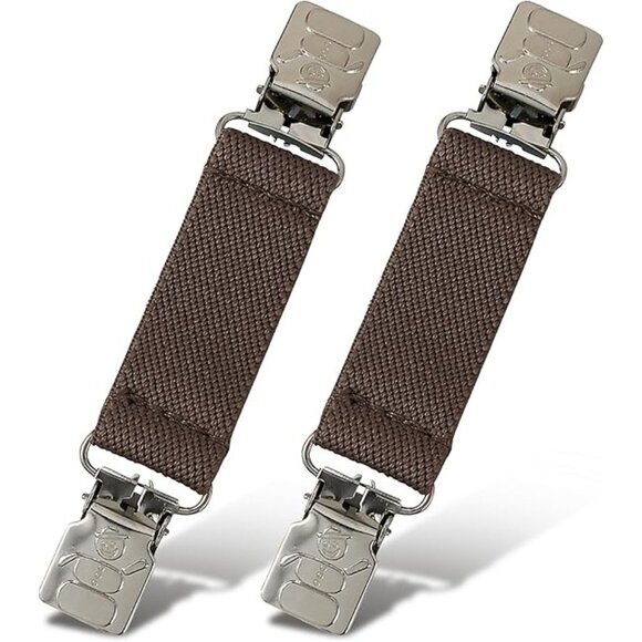 Hold’Em Mitten Glove Clips for Toddler & Kids Extra Tight Grip - Brown - Picture 1 of 6